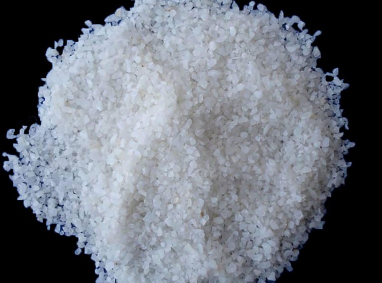 high purity white silica sand