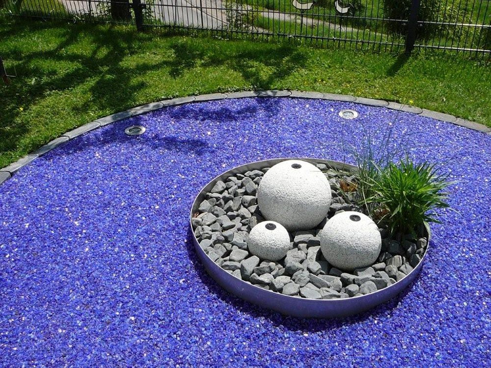 glass glass gravels