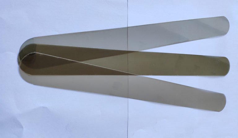 Natural Transparent Mica Shields