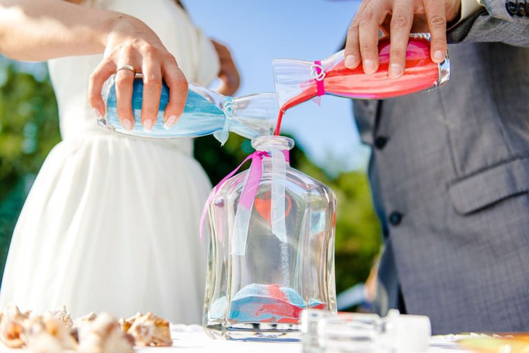sand ceremony wedding
